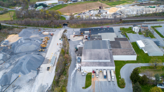 Aerial Commercial Real Estate in Lancaster Pennsylvania