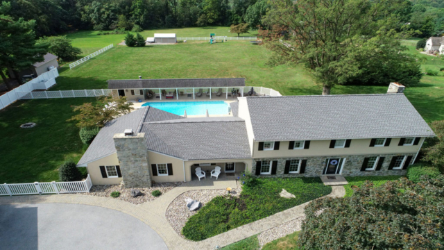Aerial Residential Real Estate Lancaster Pennsylvania